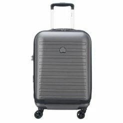 Delsey Segur 2.0 Business - 4-Rollen-Kabinentrolley Mit Fronttasche S 55 Cm Erw.