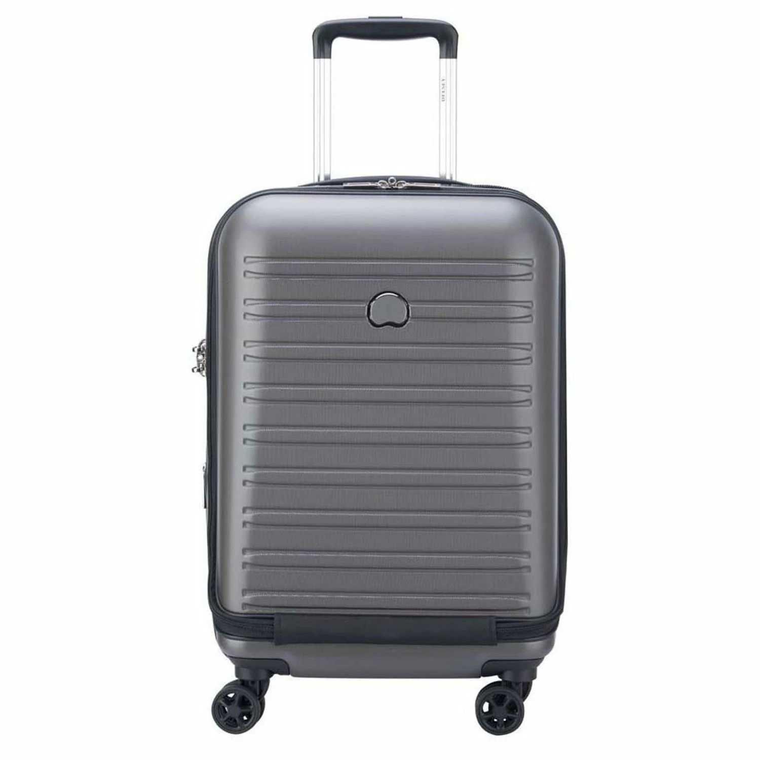Delsey Segur 2.0 Business - 4-Rollen-Kabinentrolley Mit Fronttasche S 55 Cm Erw.