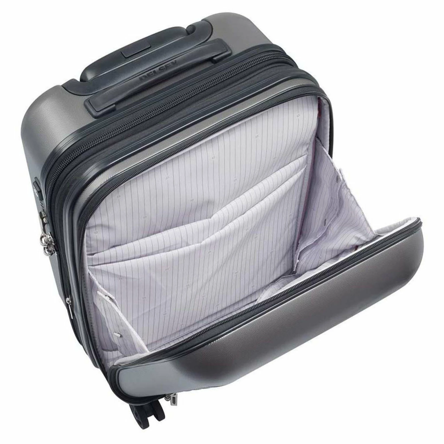 Delsey Segur 2.0 Business - 4-Rollen-Kabinentrolley Mit Fronttasche S 55 Cm Erw. – Bild 4