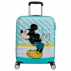 American Tourister Wavebreaker Disney - 4-Rollen-Kabinentrolley S 55 Cm