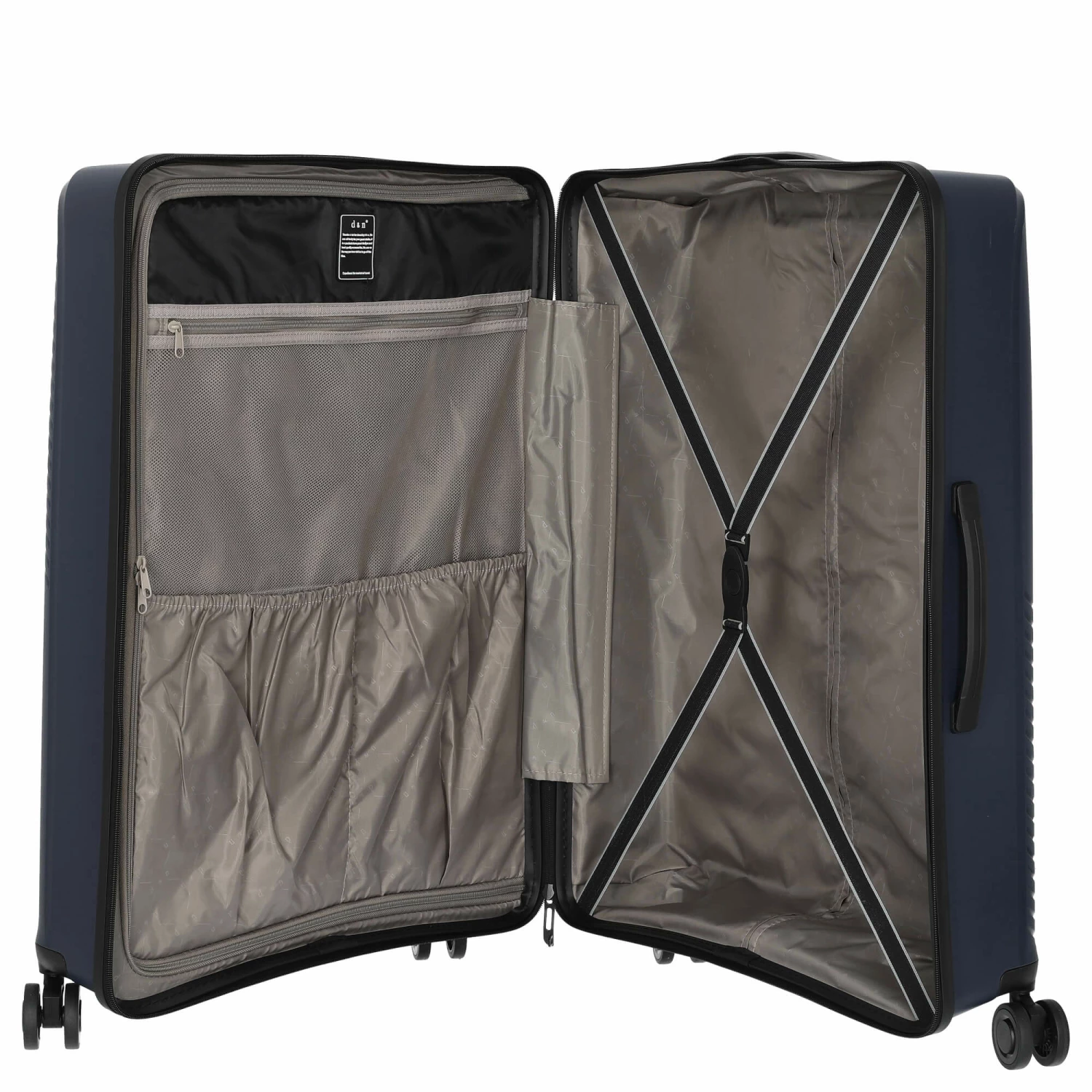 D&N Travel Line 4000 - 4-Rollen-Trolley L 76 Cm – Bild 6