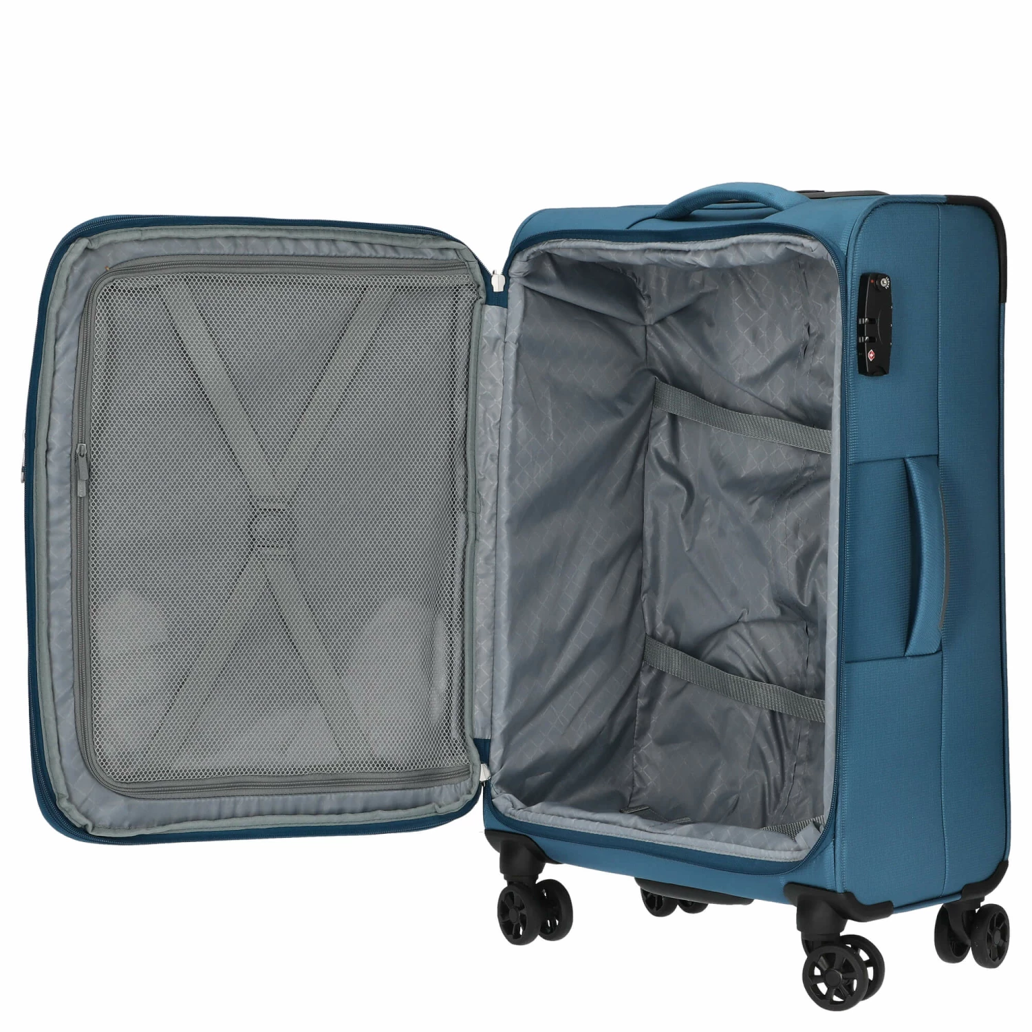 D&N Travel Line 6404 - 4-Rollen-Trolley M 68 Cm – Bild 6