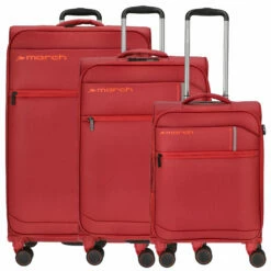 March 15 Silhouette - 4-Rollen-Trolley Set 3tlg. Erw.