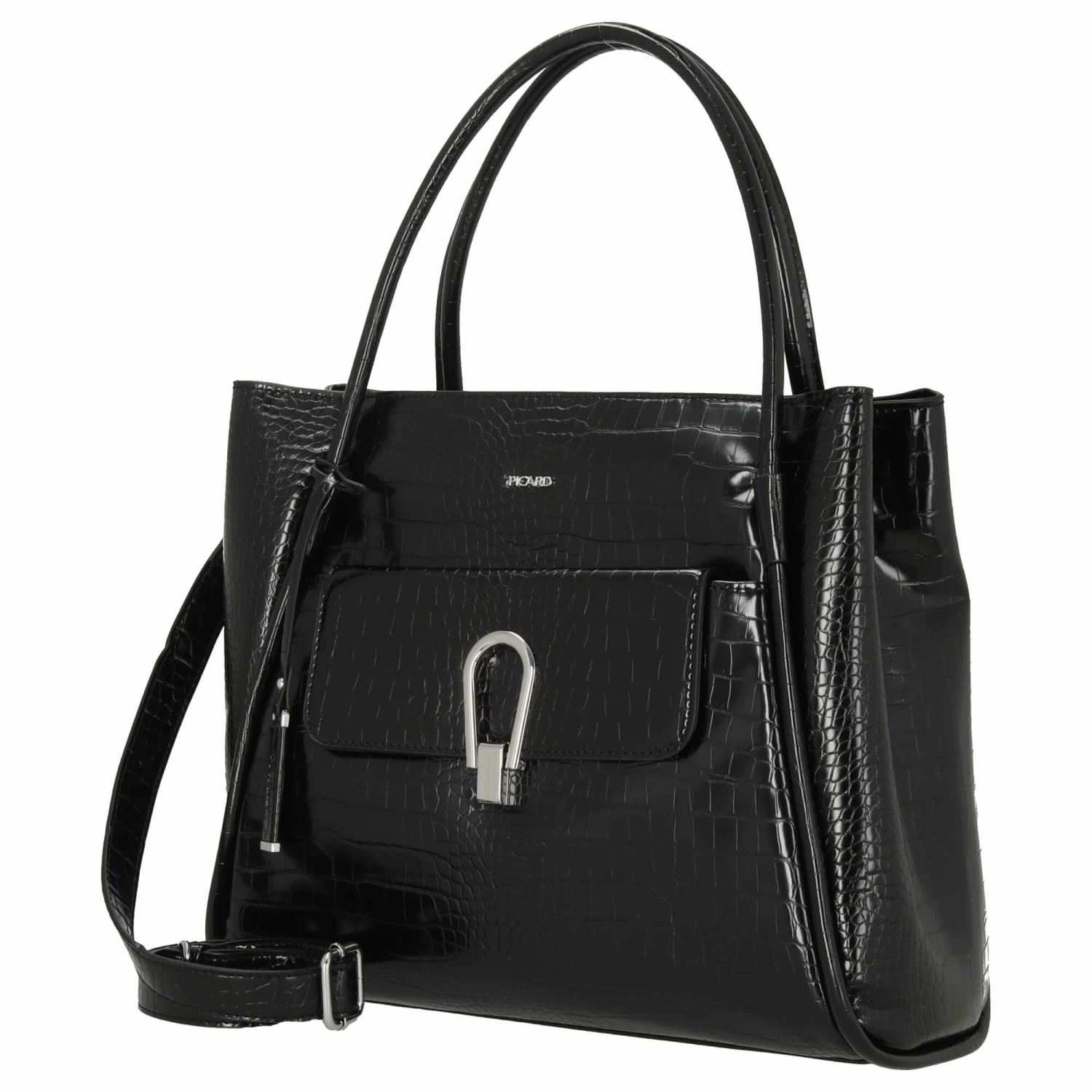 Picard Croco - Henkeltasche 36 Cm – Bild 2