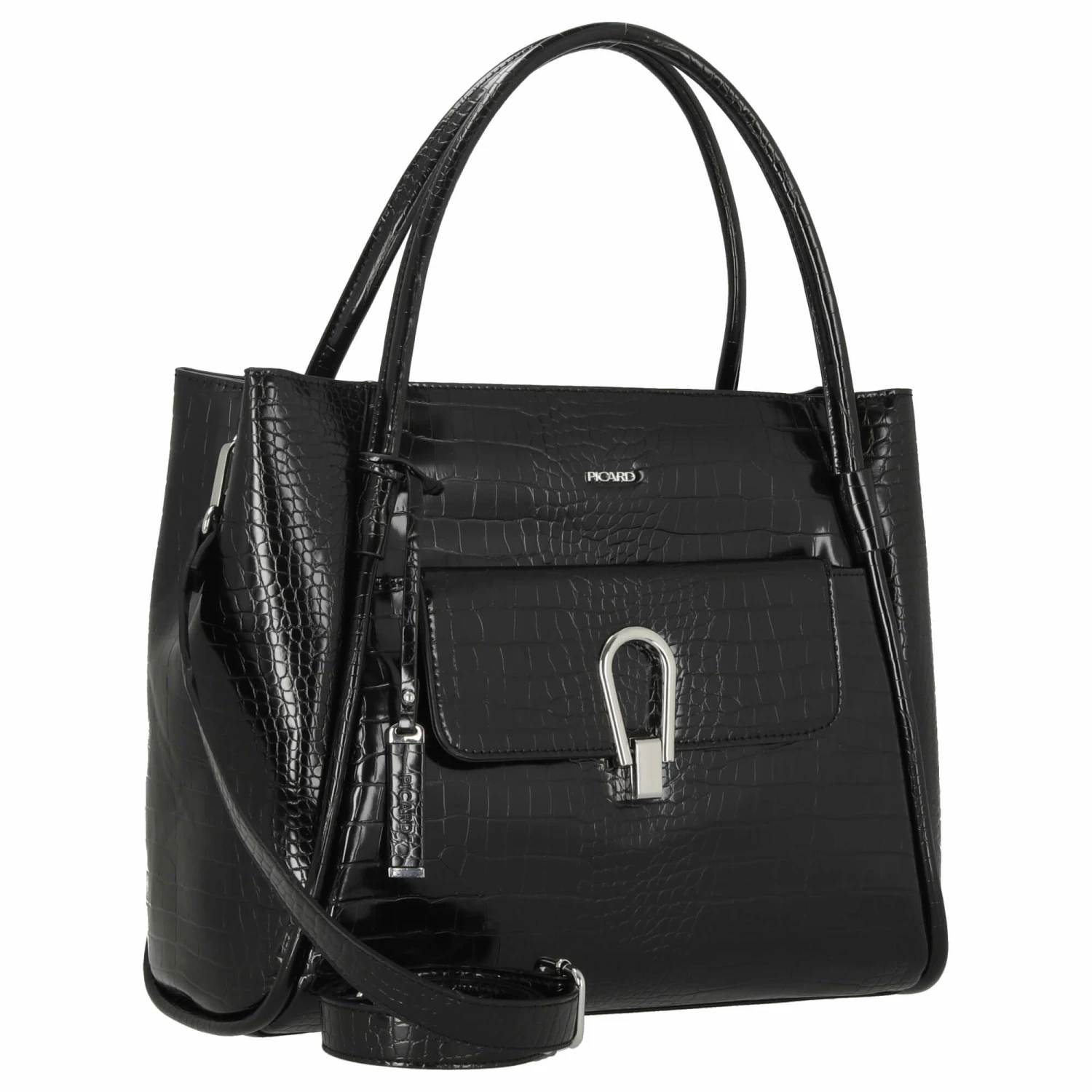 Picard Croco - Henkeltasche 36 Cm – Bild 5