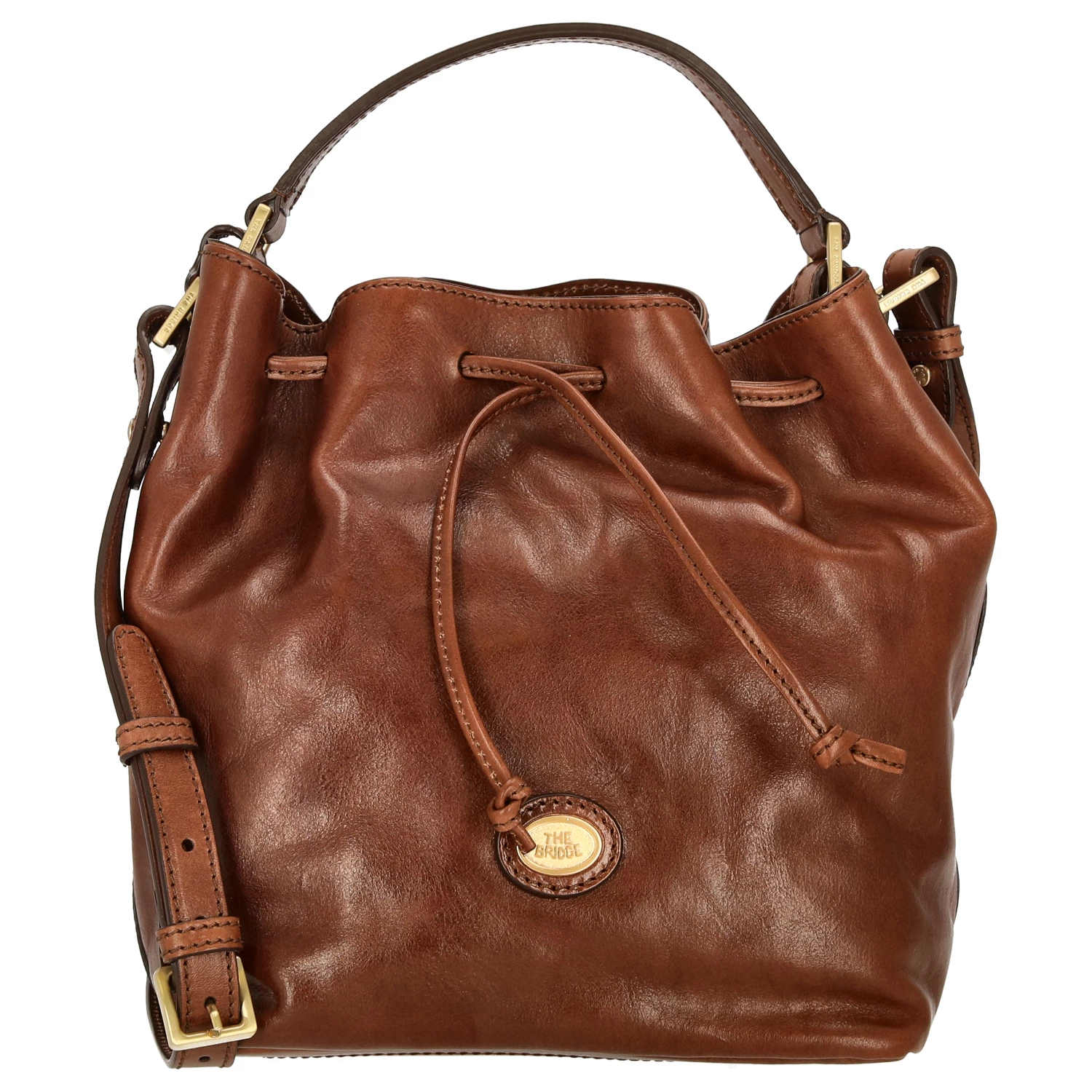 The Bridge Story Donna - Beuteltasche Leder 28 Cm