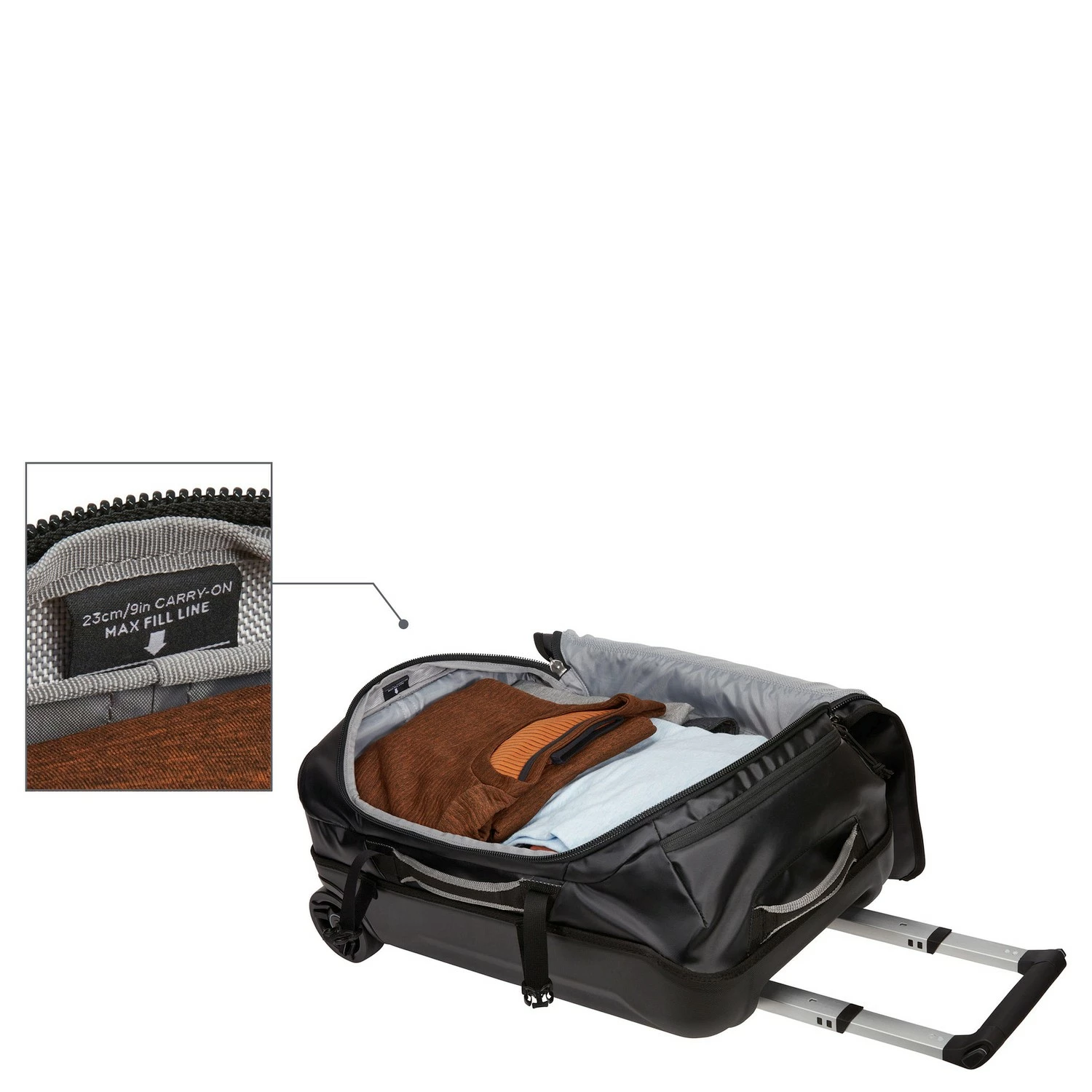 Thule Chasm 40 - 2-Rollenreisetasche 55 Cm – Bild 5