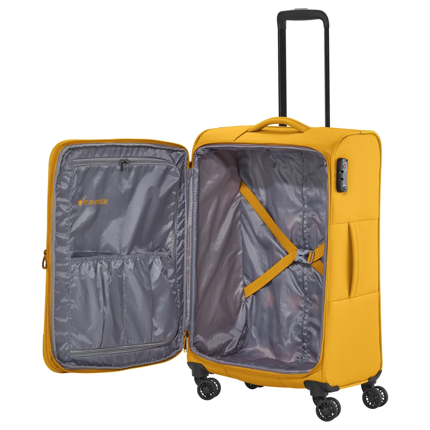 Travelite Croatia - 4-Rollen-Trolley M 67 Cm Erw. – Bild 6