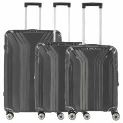 Travelite Elvaa - 4-Rollen-Trolley Set 3 Tlg.
