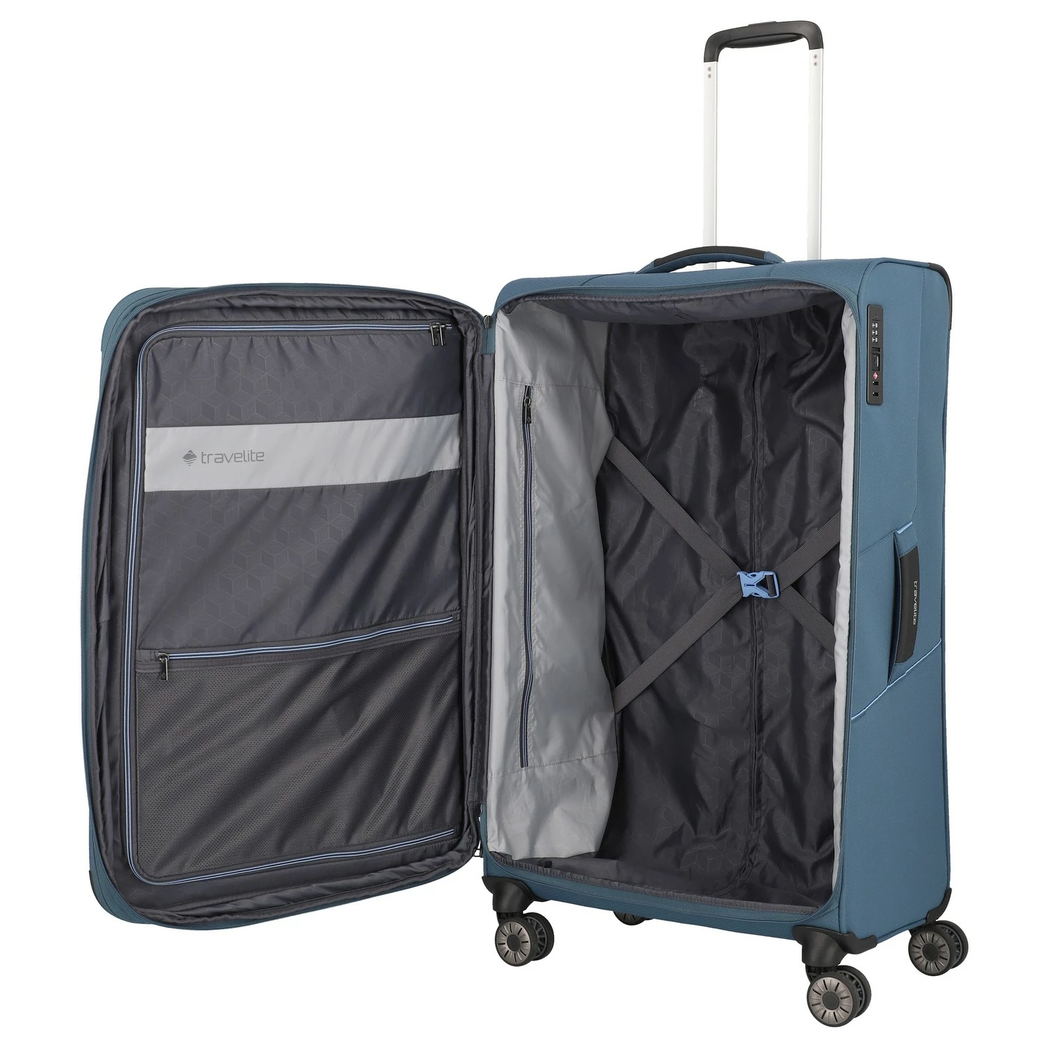 Travelite Skaii - 4-Rollen-Trolley L 78 Cm Erw. – Bild 6