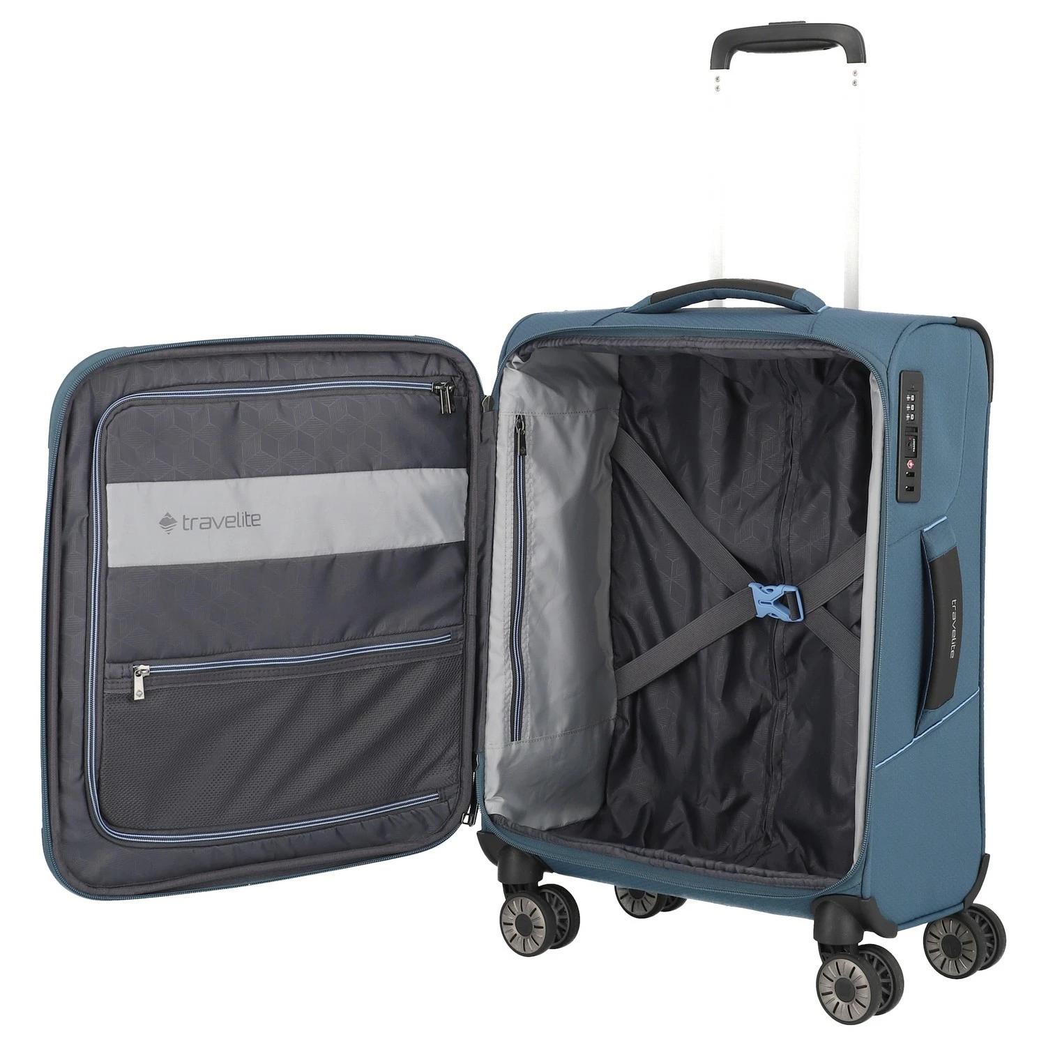 Travelite Skaii - 4-Rollen-Kabinentrolley S 55 Cm – Bild 6