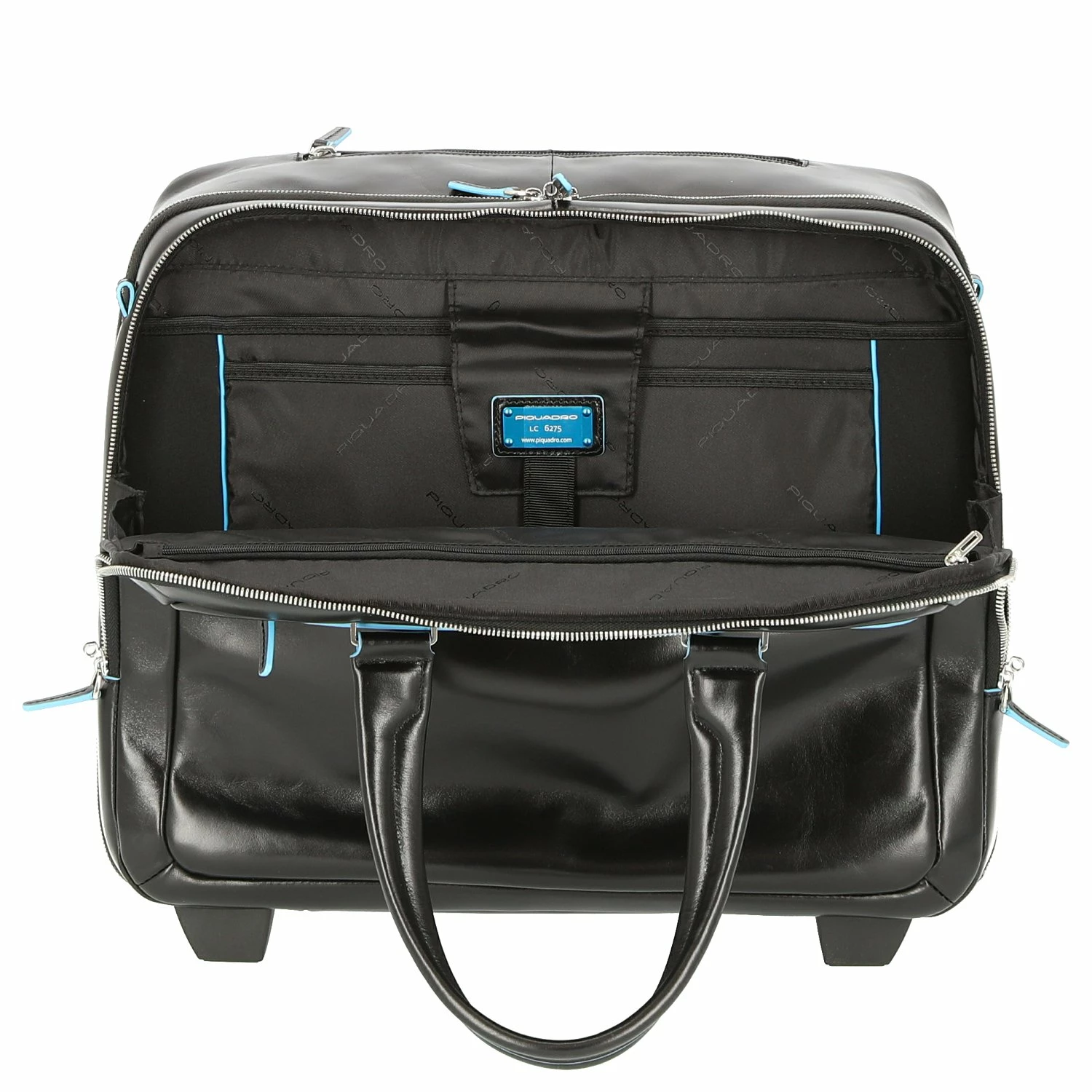 Piquadro Blue Square - 2-Rollen-Businesstrolley 42 Cm – Bild 6